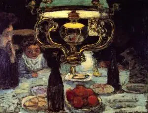 La Lampe - Pierre Bonnard