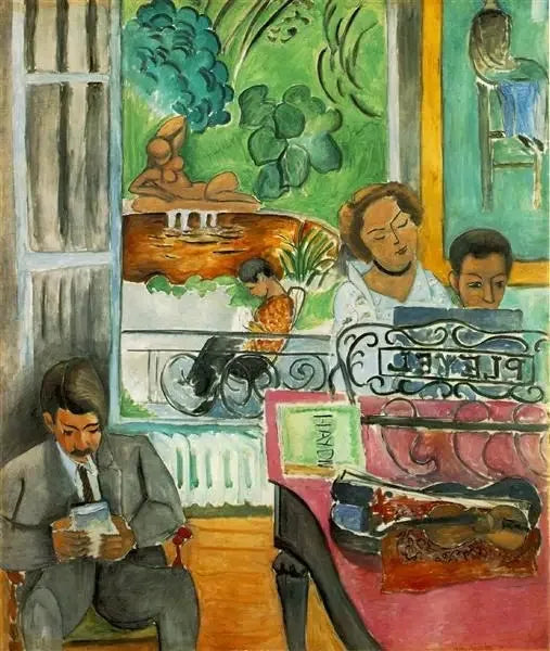 La Leçon de musique - Henri Matisse