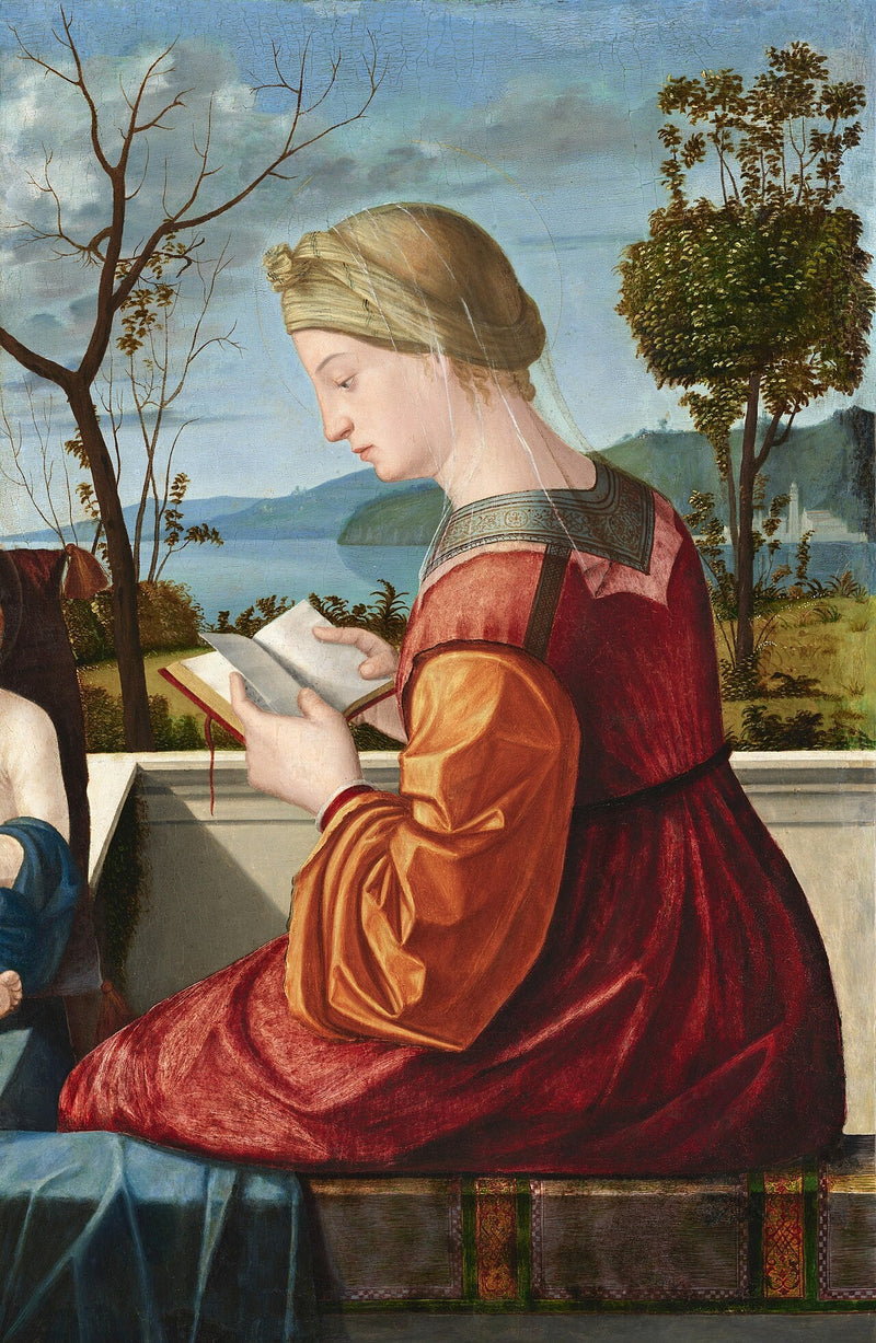 La lecture de la Vierge - Vittore Carpaccio