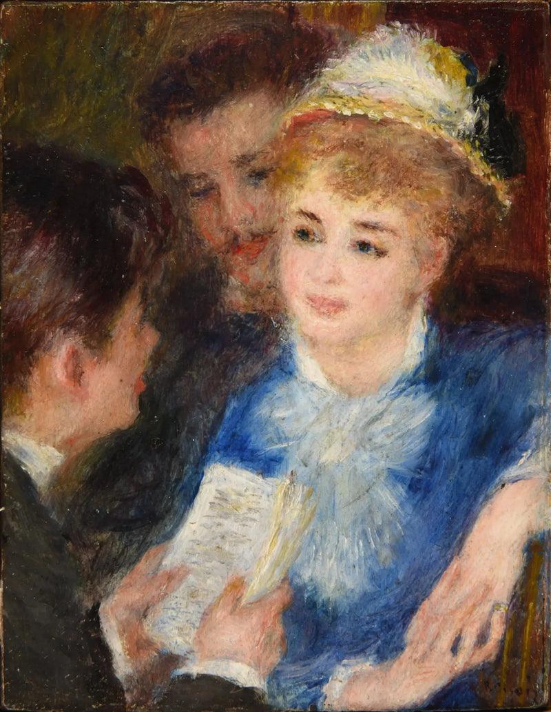 La lecture du rôle - Pierre-Auguste Renoir