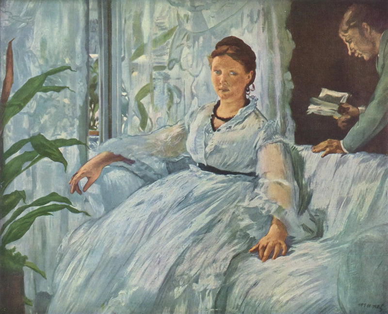La Lecture - Édouard Manet