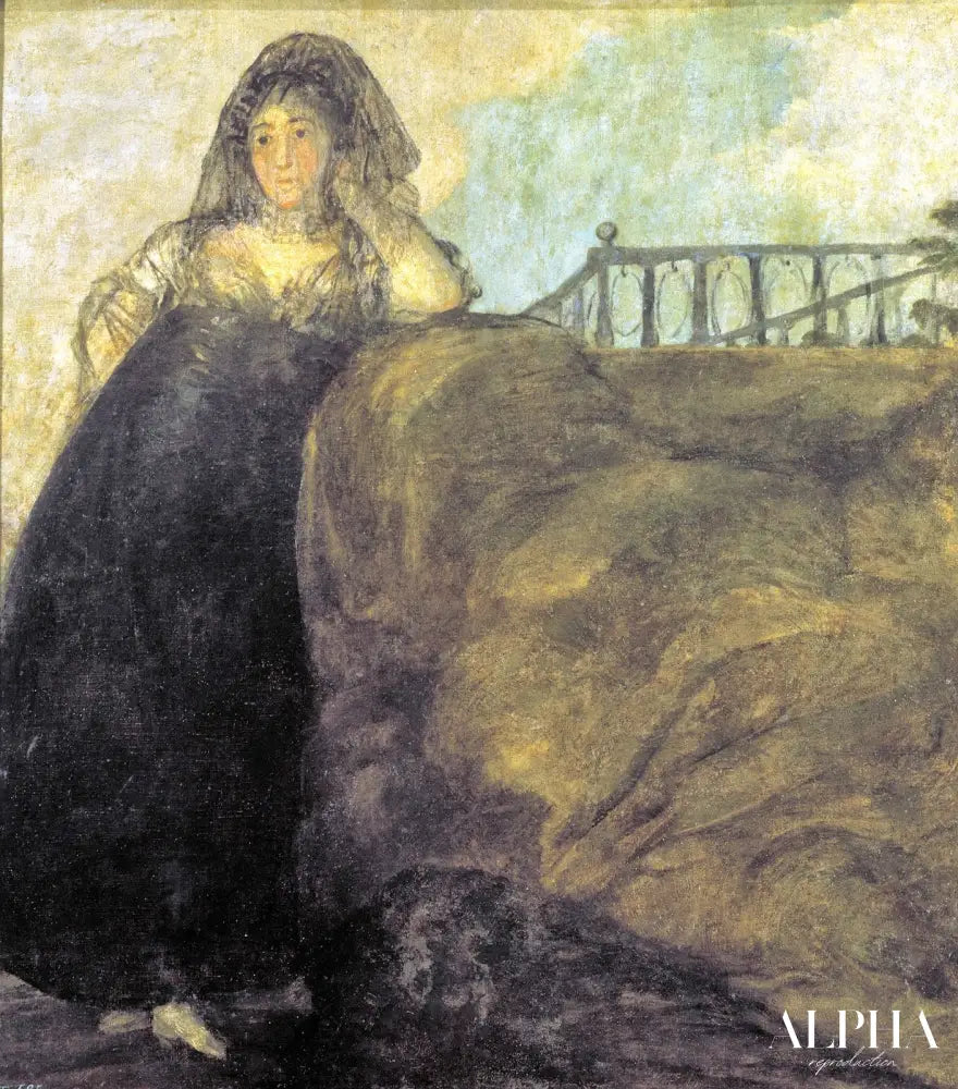 La Léocadia - Francisco de Goya - Reproductions de tableaux et peintures haut de gamme