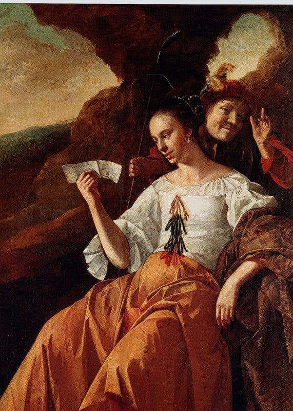 La lettre - Jan Steen