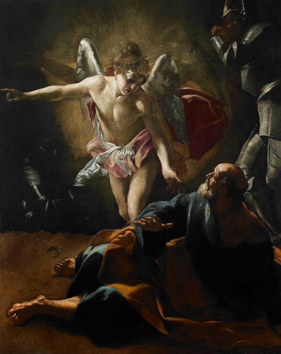 La Libération de Saint-Pierre - Giovanni Lanfranco - Alpha Reproduction