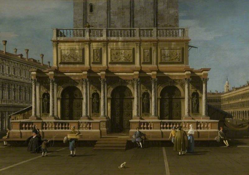 La Loggetta, Venise - Canaletto