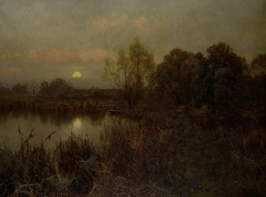 La Lune montante - Edward Wilkins Waite