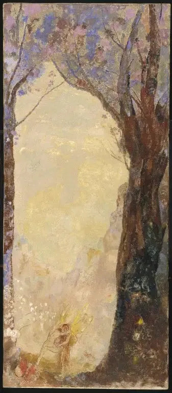 La Lutte de Jacob avec l'Ange - Odilon Redon