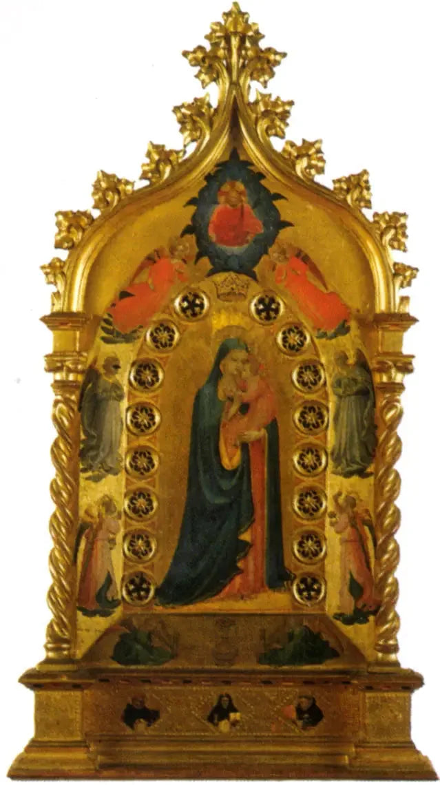 La Madone de l'Étoile - Fra Angelico image 1 reproduction artisanale de tableau