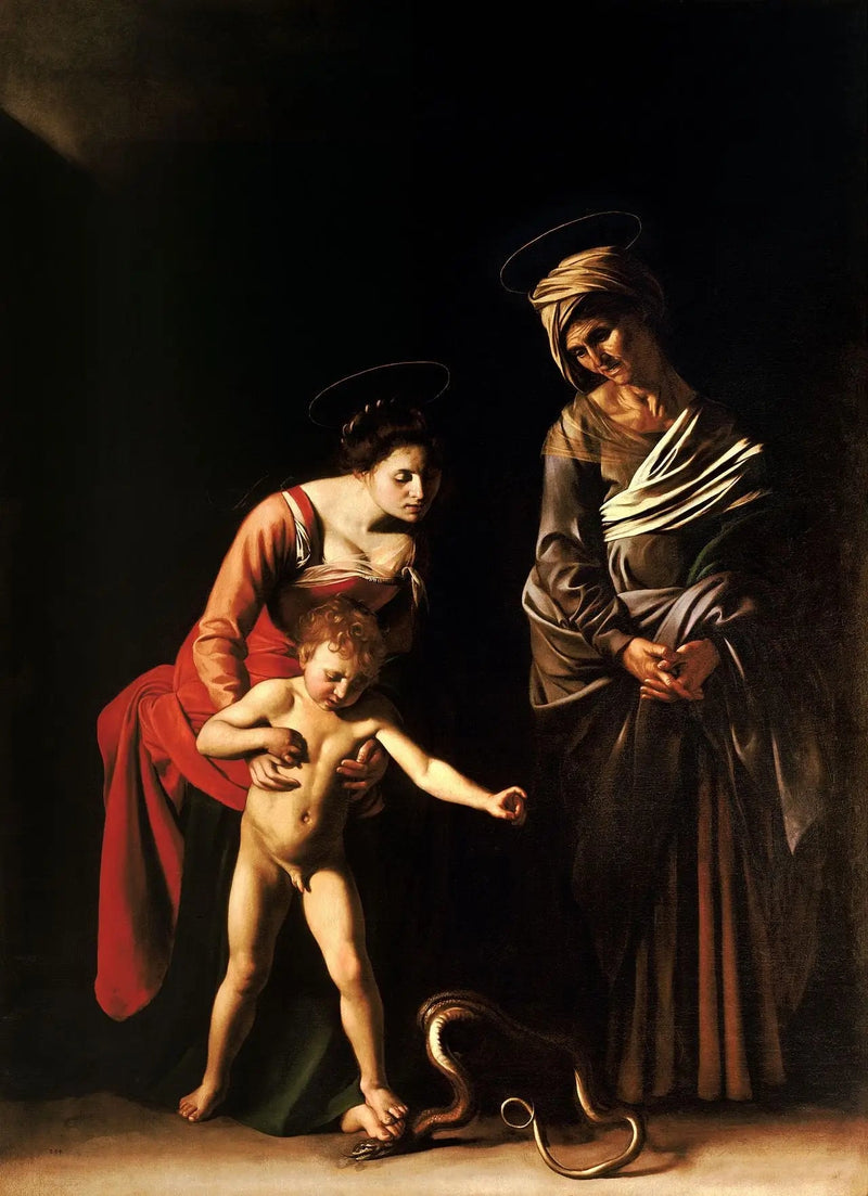 La Madone des palefreniers - Le Caravage