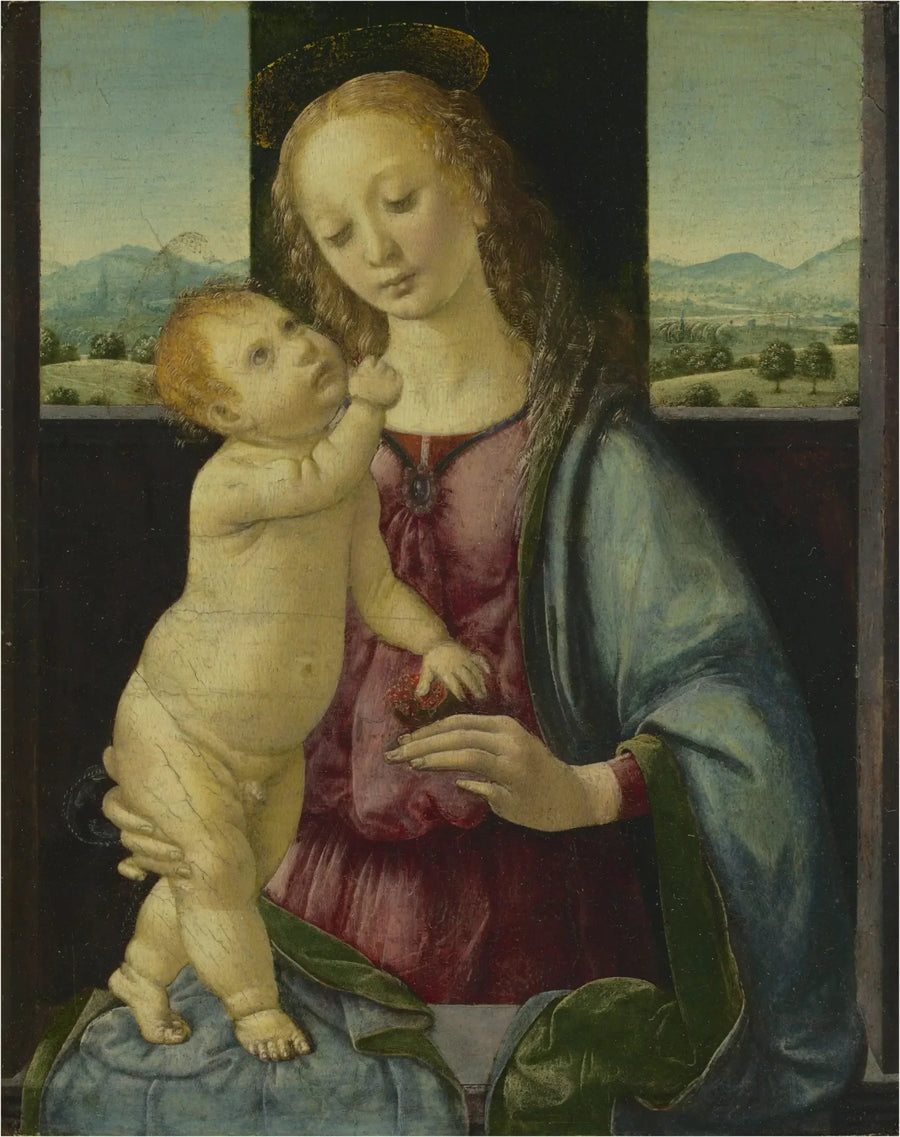 La Madone Dreyfus - Léonard de Vinci