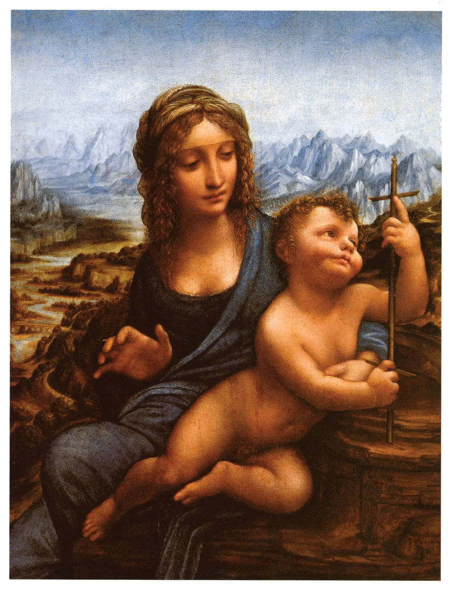 La Madone du Bobineur - Léonard de Vinci