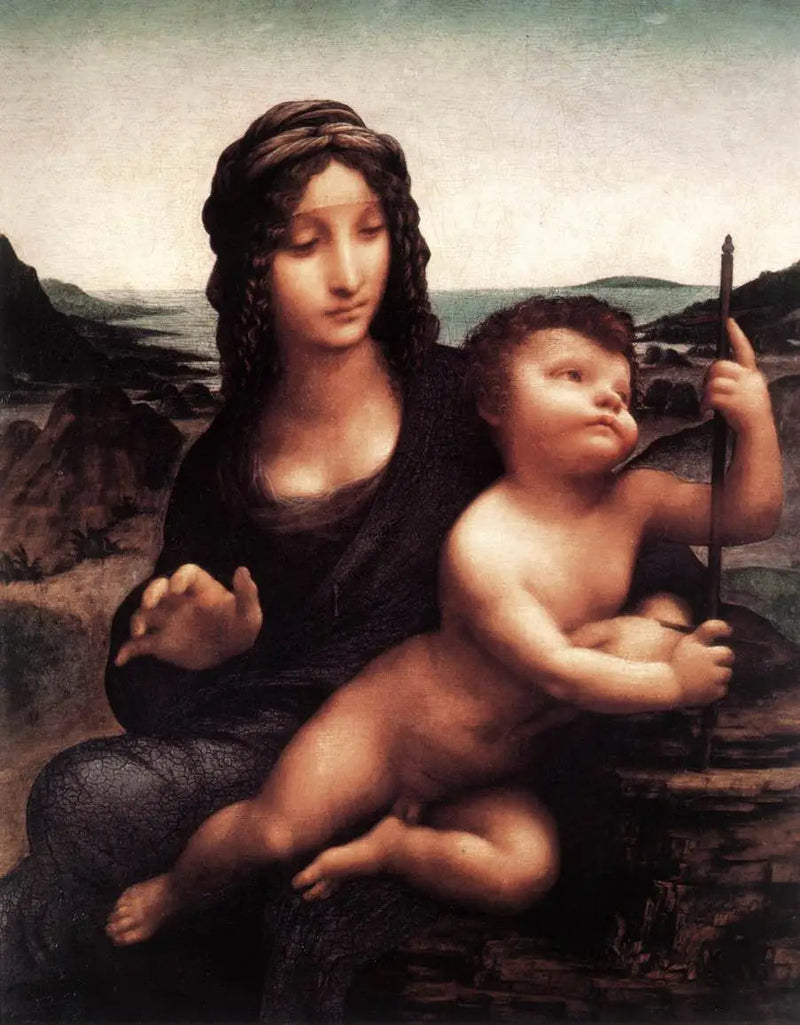 La Madone du Bobineur - Léonard de Vinci