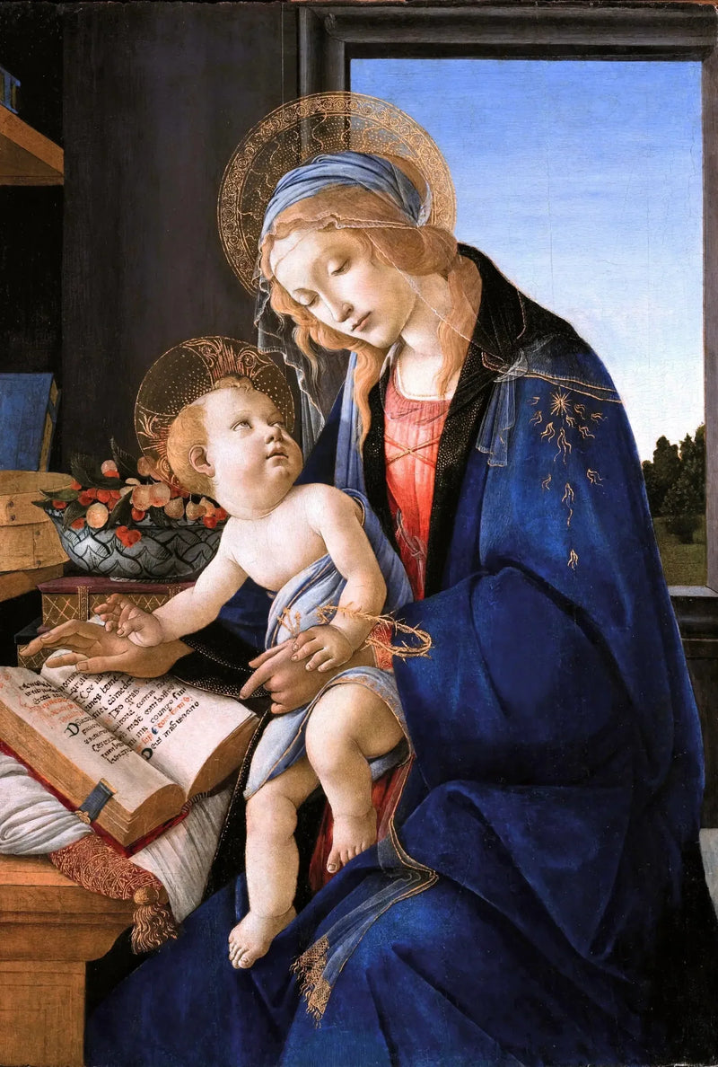 La Madone du livre - Sandro Botticelli