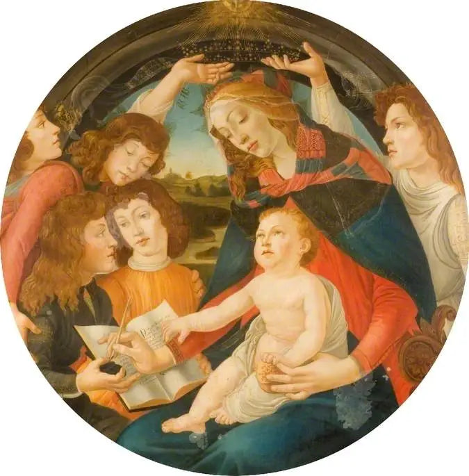 La Madone du Magnificat - Sandro Botticelli
