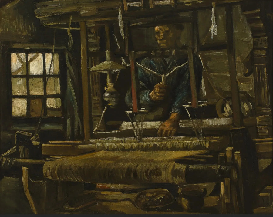 La maison d'un tisserand - Vincent van Gogh