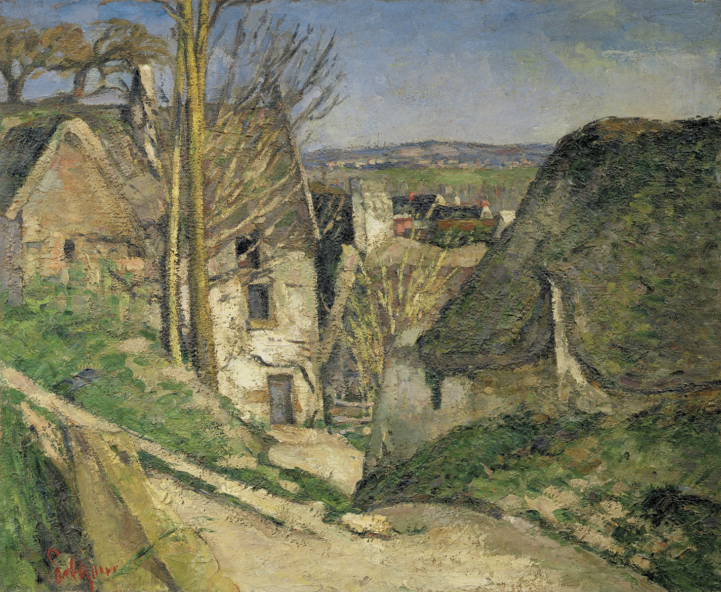 La Maison du pendu, Auvers-sur-Oise - Paul Cézanne