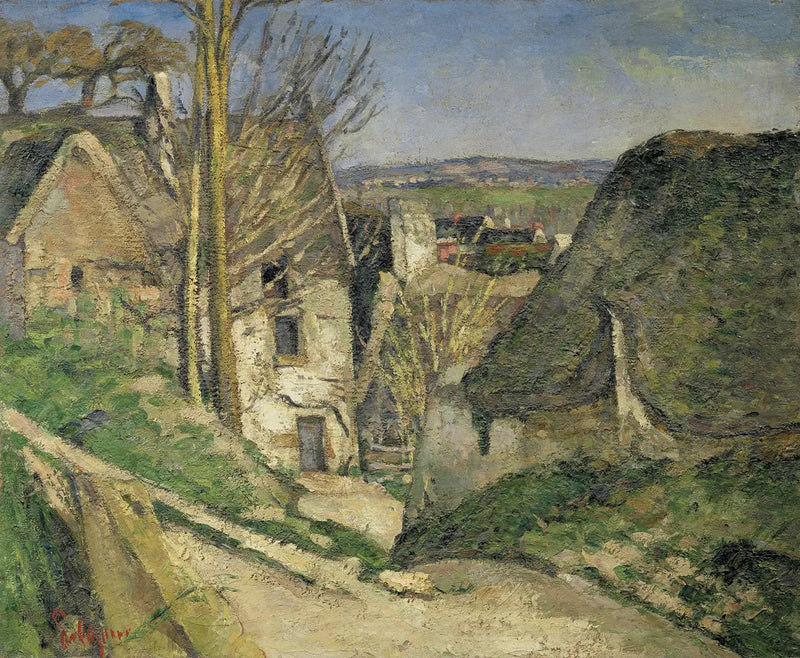 La Maison du pendu - Paul Cézanne