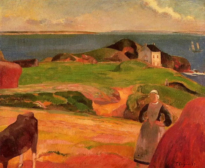 La Maison isolée - Paul Gauguin
