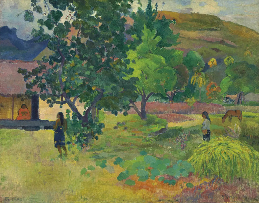 La maison - Paul Gauguin