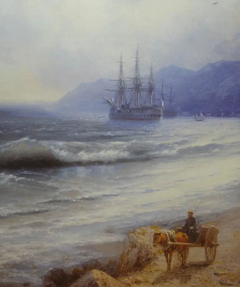 La marée - Ivan Aïvazovski