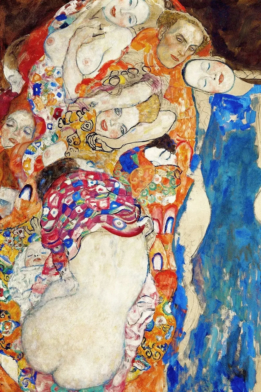 👰‍♀️ La Mariée (Détail) – Gustav Klimt (1917-1918)