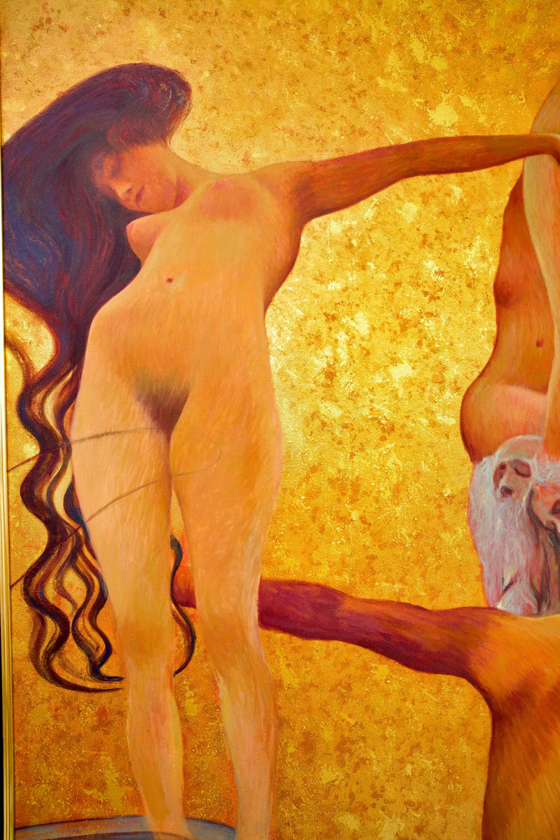La Médecine – Une Œuvre Réimaginée de Gustav Klimt par Master Apollon | 180 x 270 cm