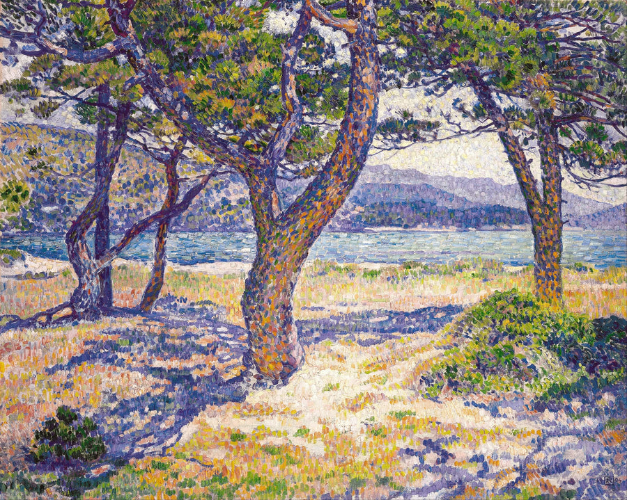 La Méditerranée au Lavandou - Théo van Rysselberghe