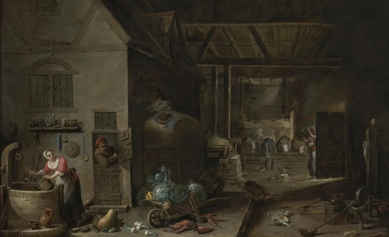 La Ménagere Flamande - David Teniers le Jeune