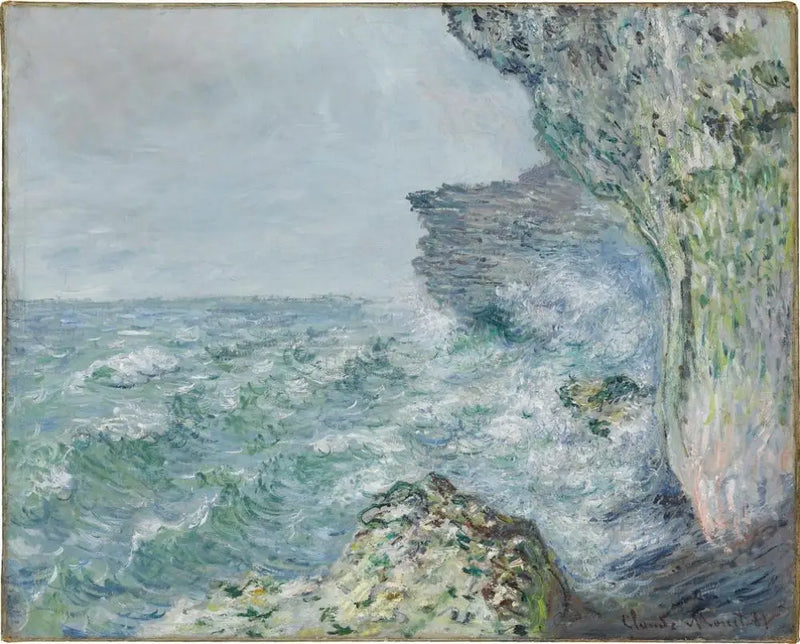 La mer à Fécamp - Claude Monet