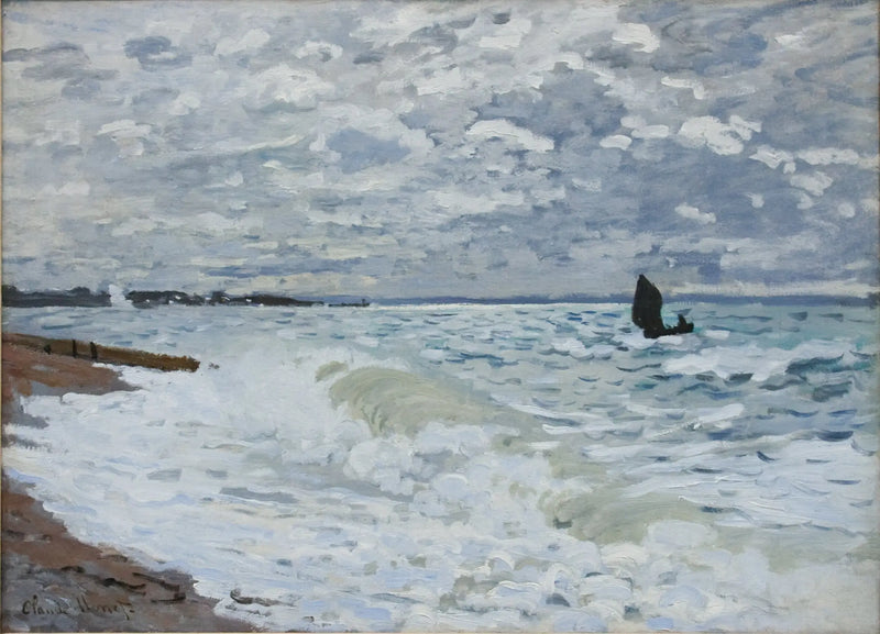 La mer du Havre - Claude Monet