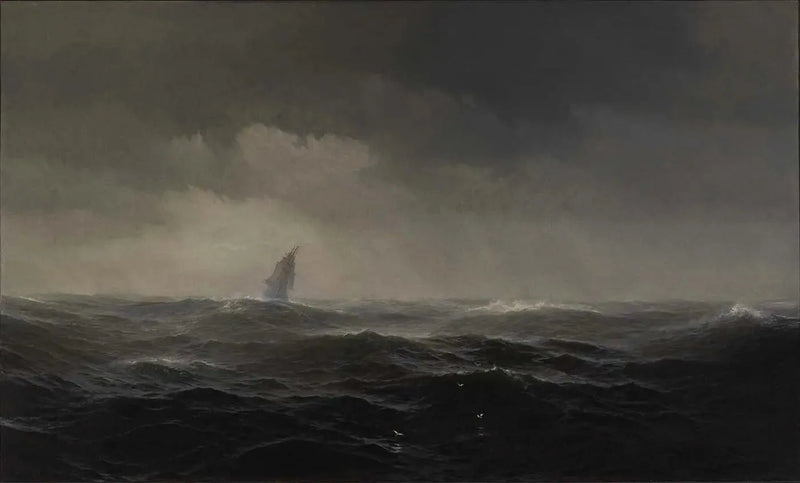 La mer - Edward Moran