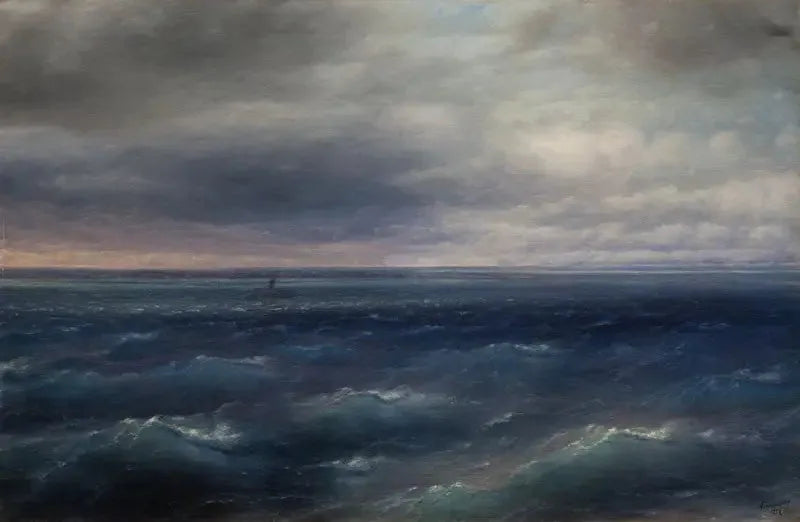La mer Noire (Marina) - Ivan Aïvazovski