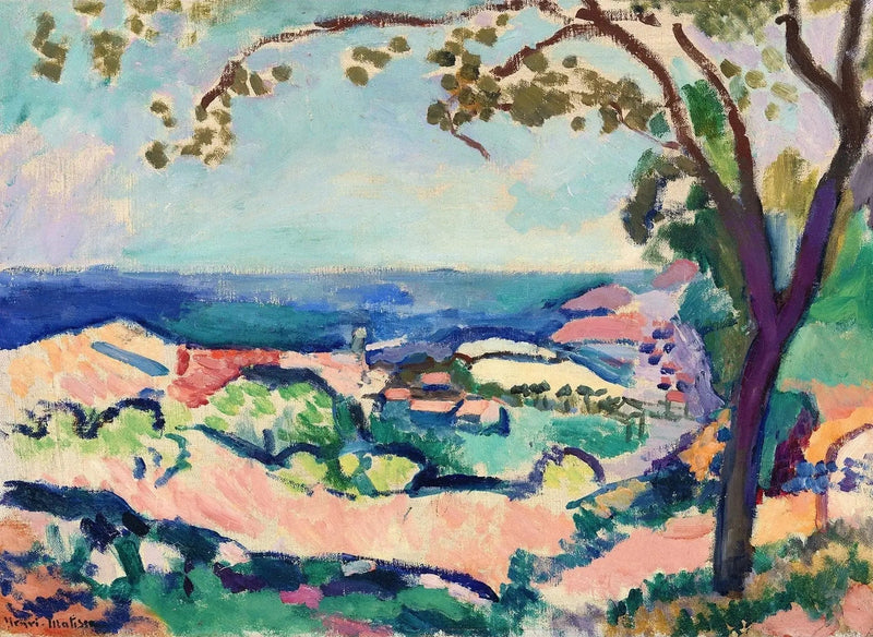 La Mer vue de Collioure - Henri Matisse