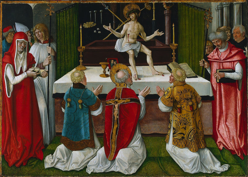 La messe de saint Grégoire - Hans Baldung Grien