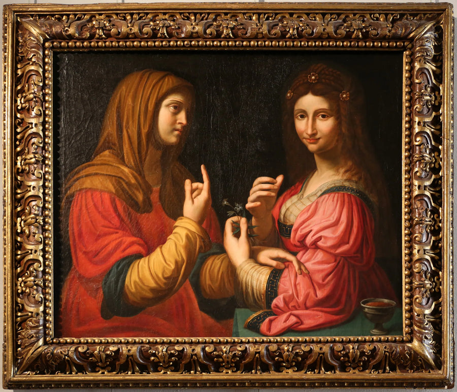 La Modestie et la Vanité - Bernardino Luini
