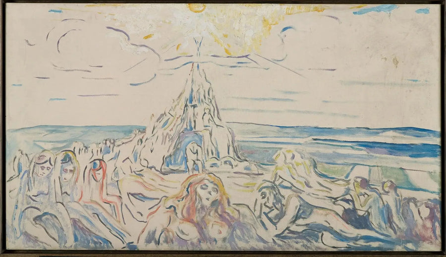 La Montagne humaine - Edvard Munch