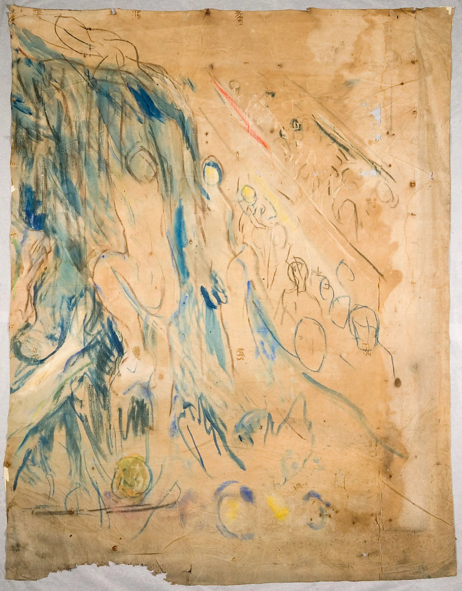 La Montagne humaine : partie supérieure droite - Edvard Munch
