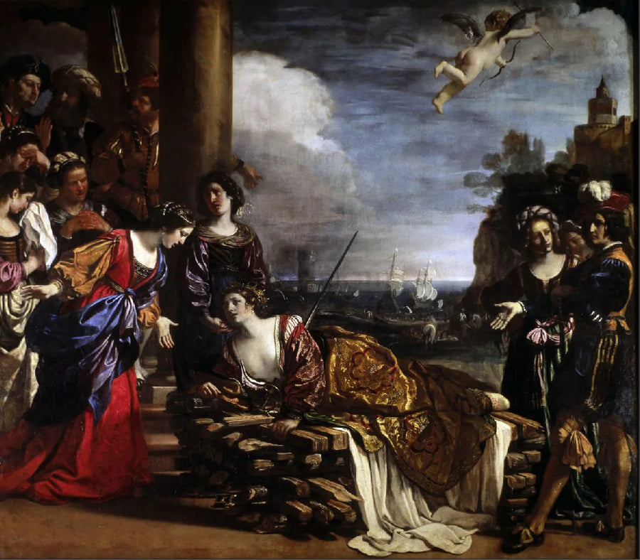 La Mort de Didon - Guercino