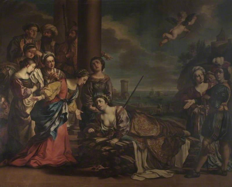 La mort de Didon - Guercino