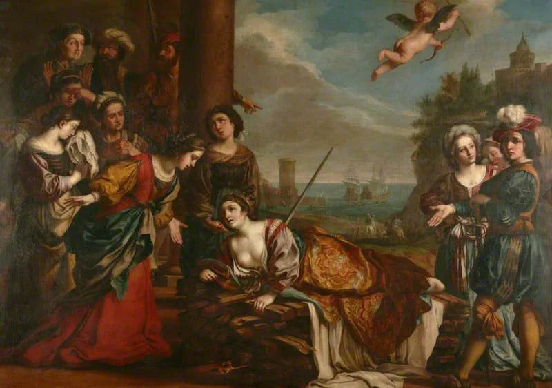 La mort de Didon - Guercino