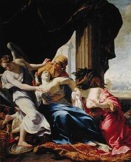 La mort de Didon - Simon Vouet