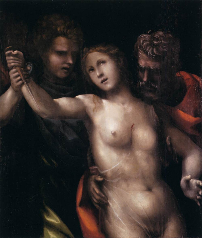 La mort de Lucrèce - Il Sodoma (Giovanni Antonio Bazzi)
