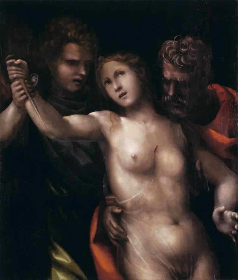 La mort de Lucrèce - Il Sodoma (Giovanni Antonio Bazzi)
