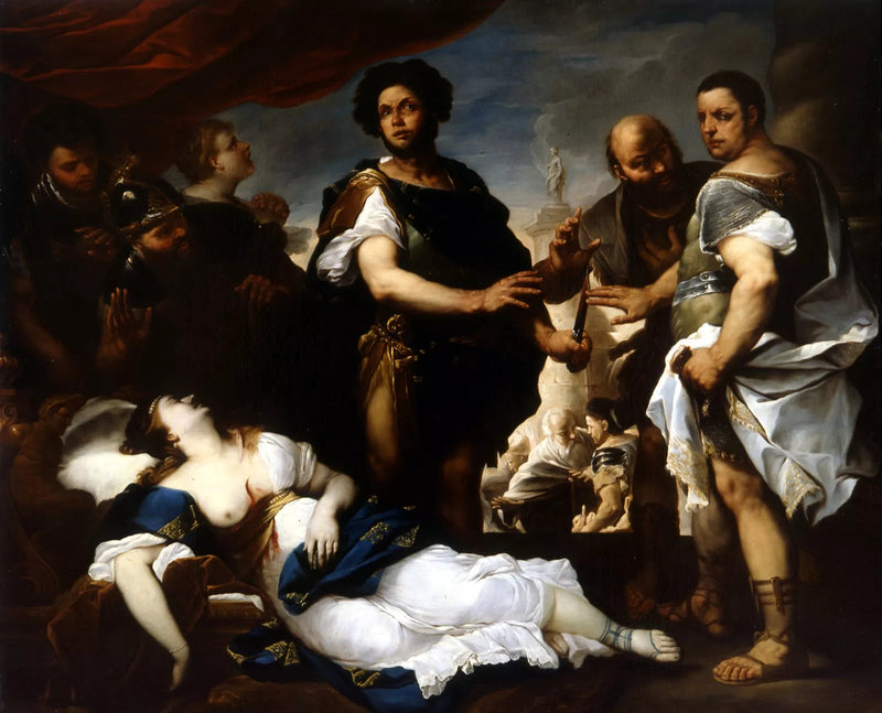 La Mort de Lucrèce - Luca Giordano