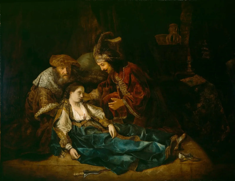 La mort de Lucrèce - Rembrandt