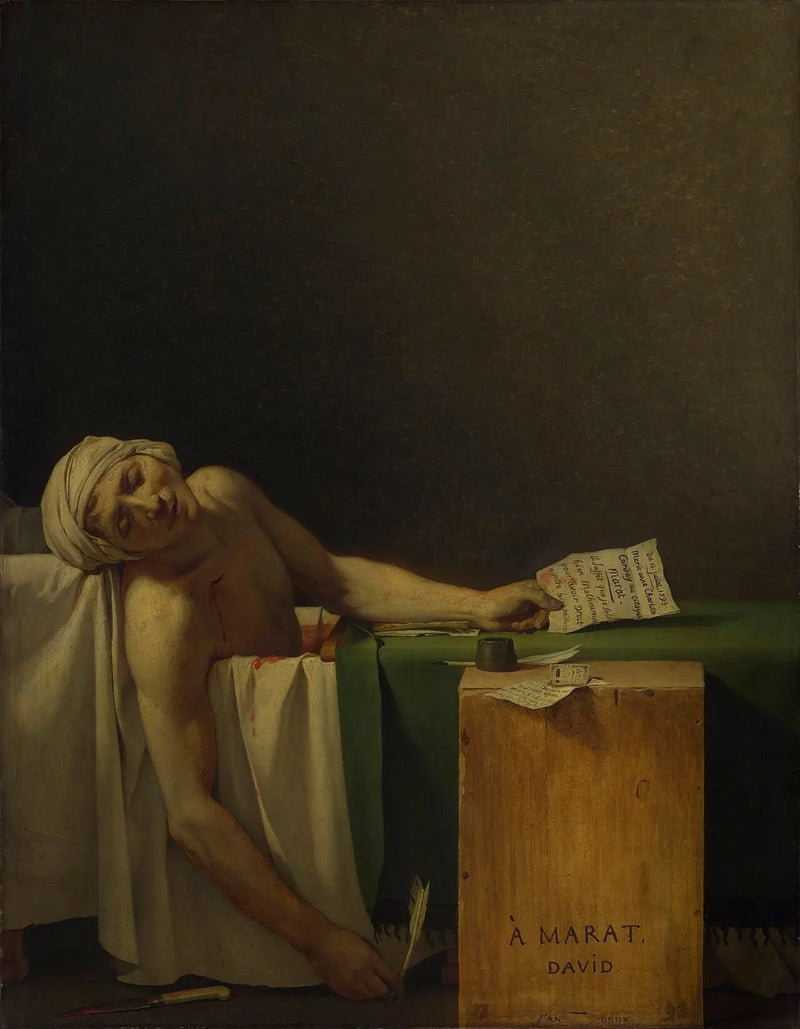 La Mort de Marat - Jacques-Louis David