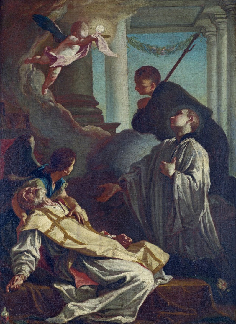 La mort de saint André Avellino - Giovanni Battista Piazzetta