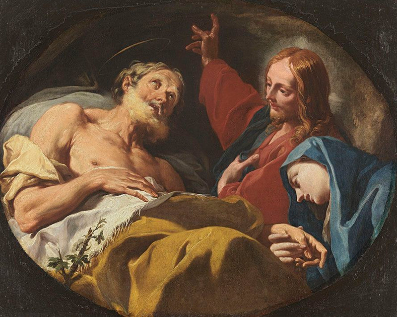 La mort de saint Joseph - Giovanni Battista Pittoni