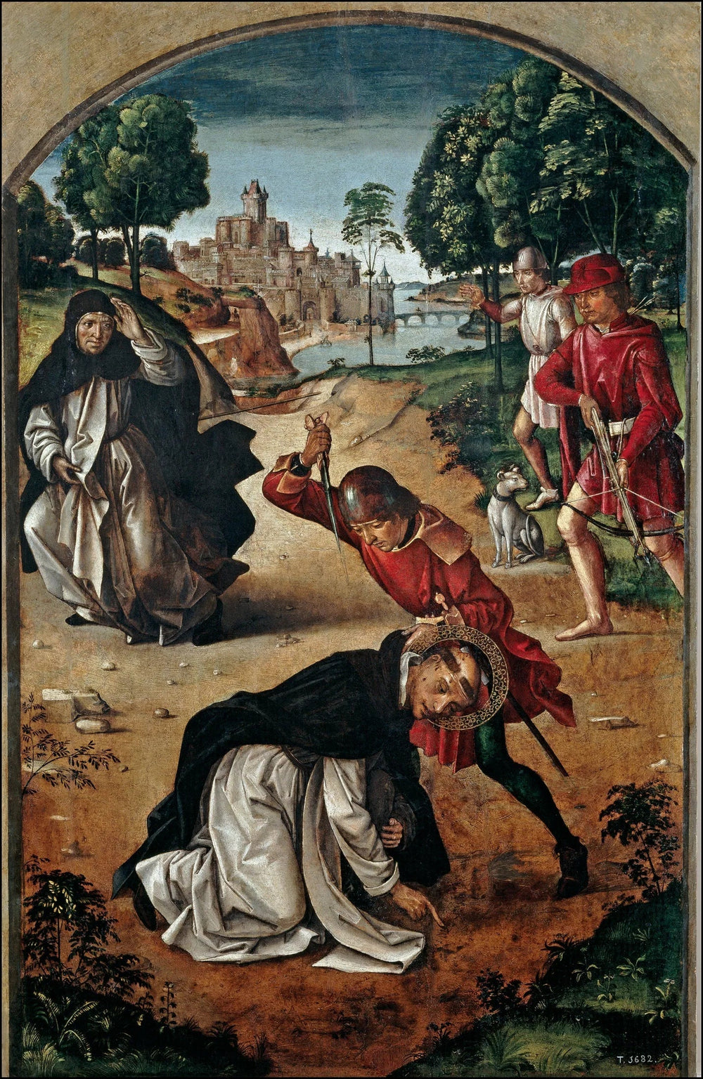 La mort de saint Pierre martyr - Pedro Berruguete - Alpha Reproduction
