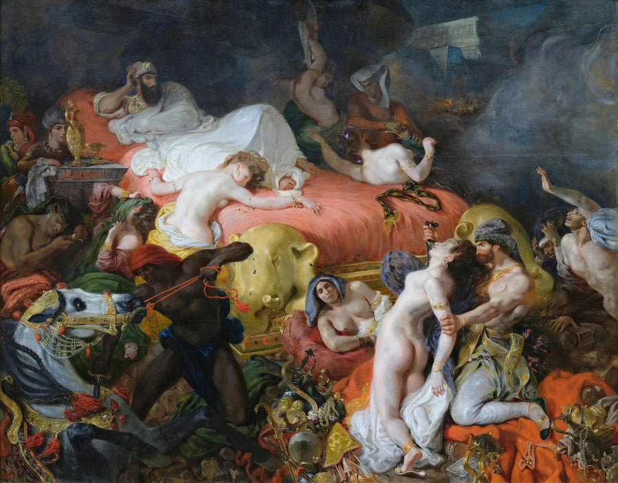 La Mort de Sardanapale - Eugène Delacroix